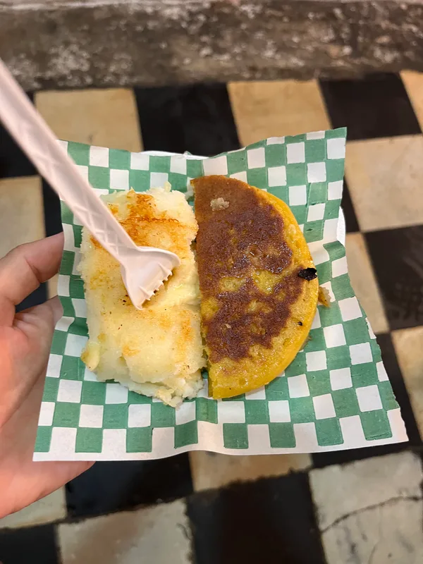 Give us this day, our daily arepa